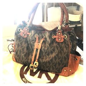 Michael Kors leather handbag
